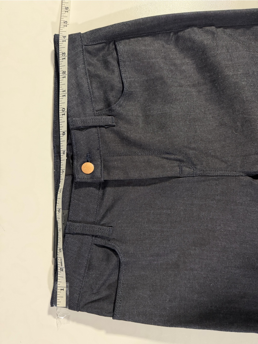 J Brand Eva High Rise Flare Jeans 28 Dark Wash Long Wide Leg Denim - Picture 7 of 11